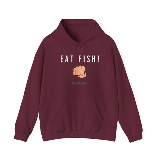 Eat Fish Unisex Heavy Blend™ Hooded Sweatshirt
