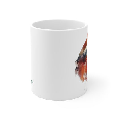 Red Fish Mountains Mug 11oz