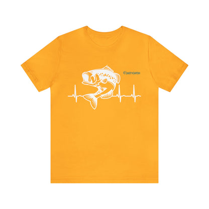 Fish Heartbeat Unisex Jersey Short Sleeve Tee