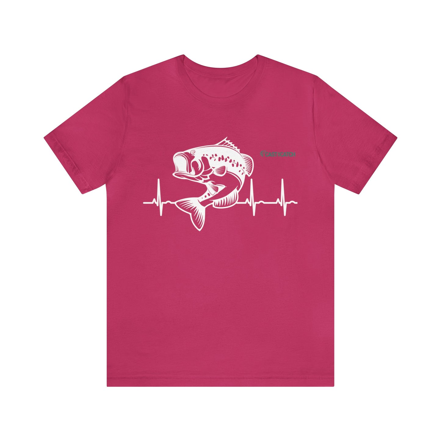 Fish Heartbeat Unisex Jersey Short Sleeve Tee