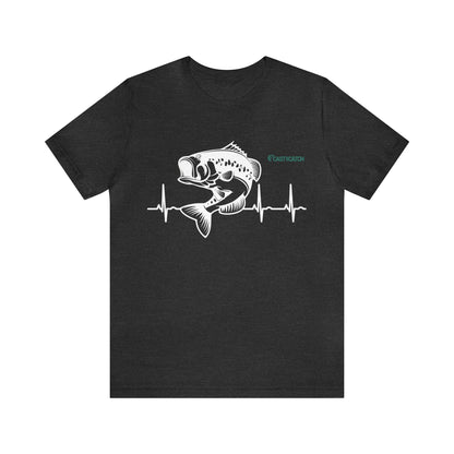 Fish Heartbeat Unisex Jersey Short Sleeve Tee