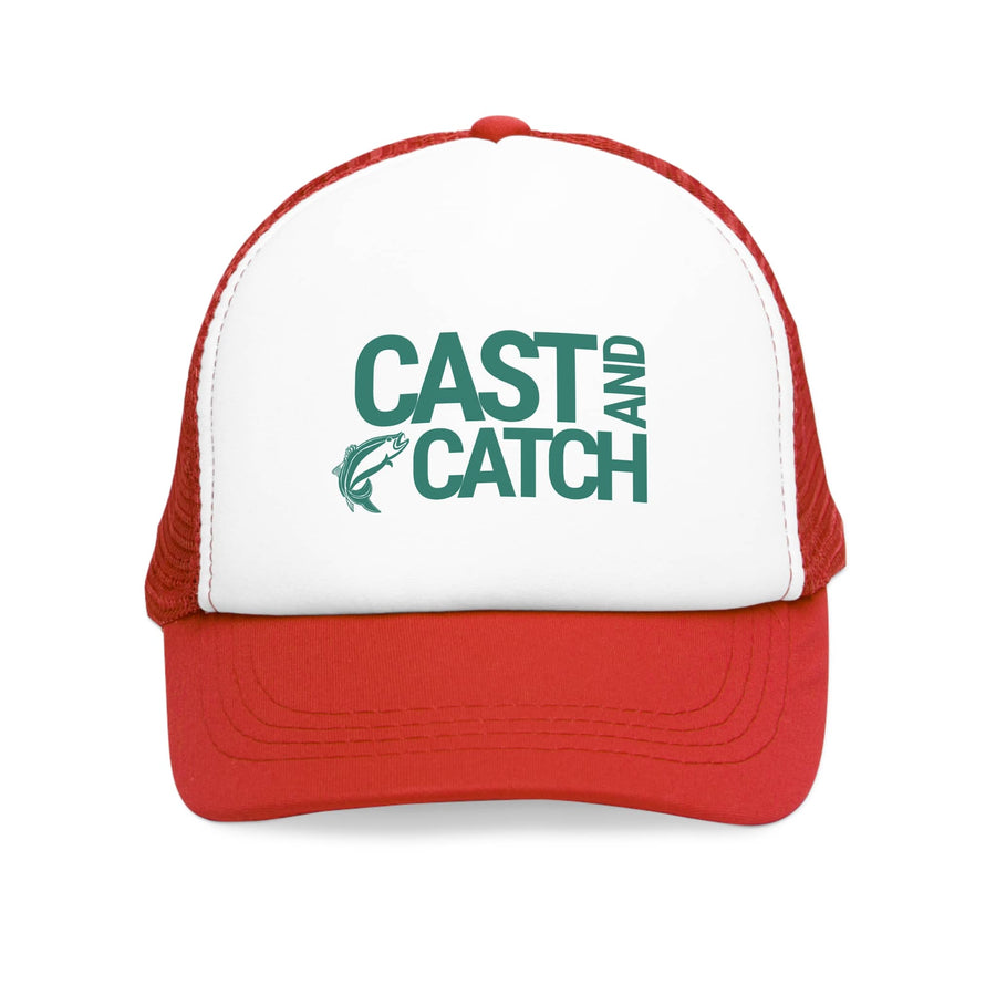 Seatec Outfitters Tarpon Cast Net Mesh Snapback Cap, Tri Tec Performance Headwear